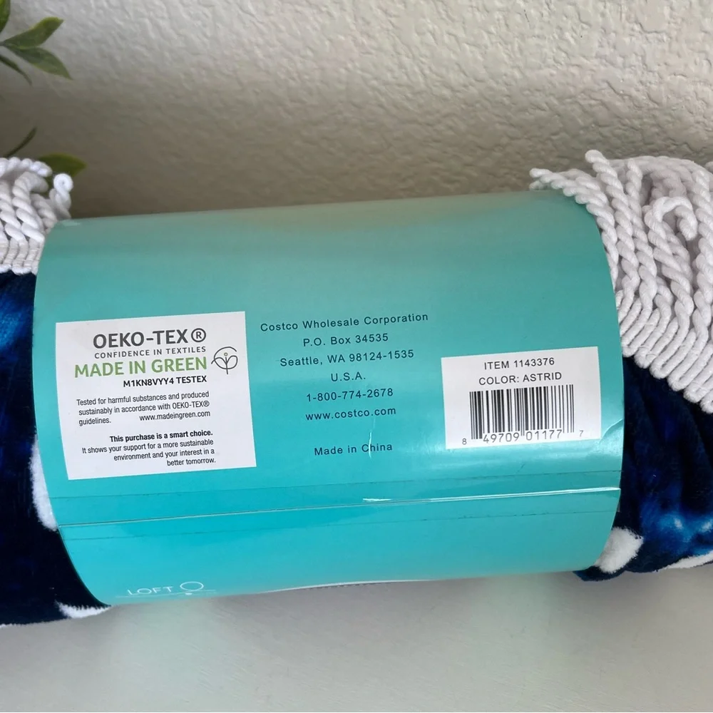 NWT Pool & Beach 65” Round Towel
